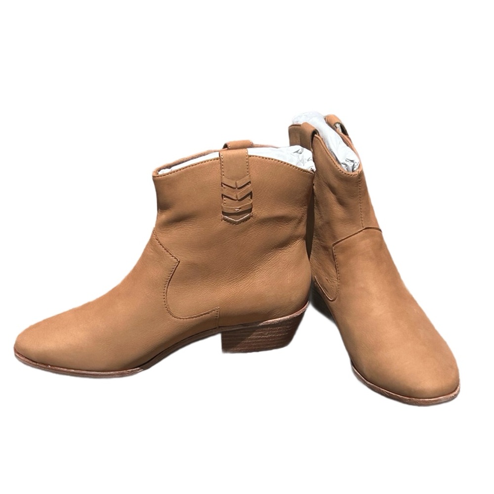 New Jack Rogers Western Stella Suede Ankle Boots